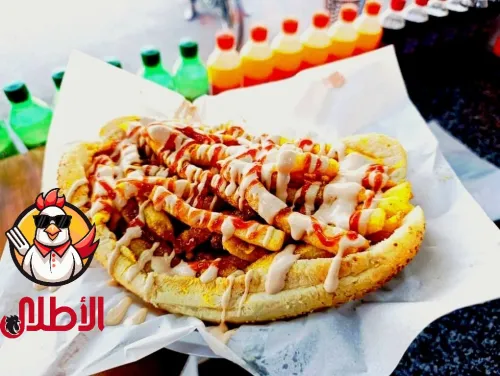 ساندويش بطاطا صمون